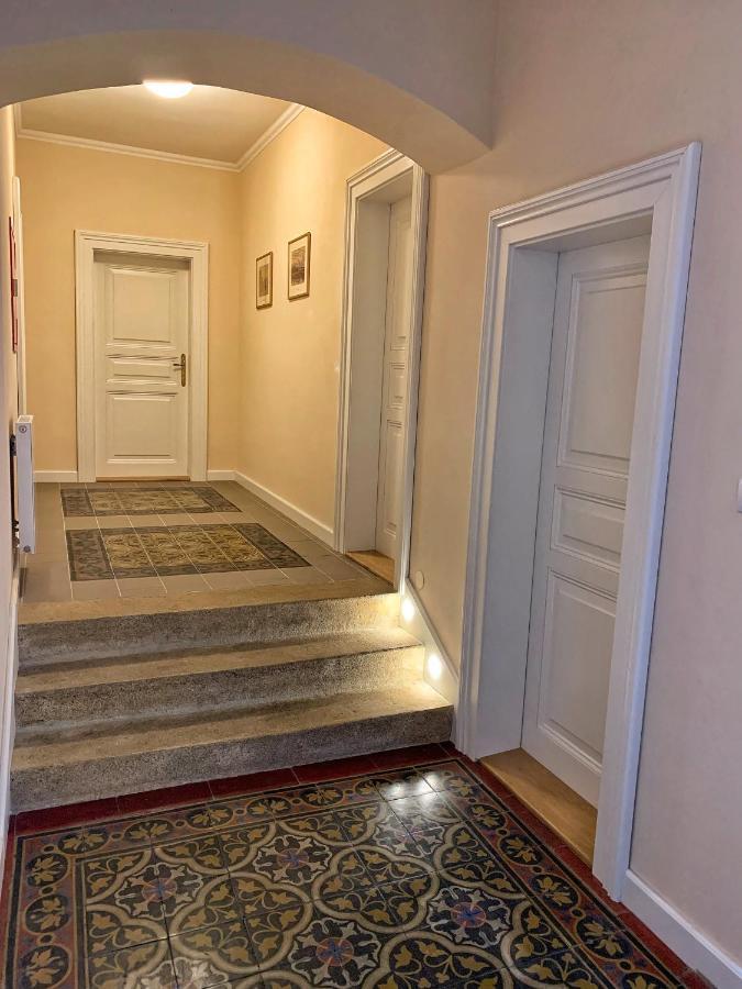 Penzion Secese Telc Bagian luar foto