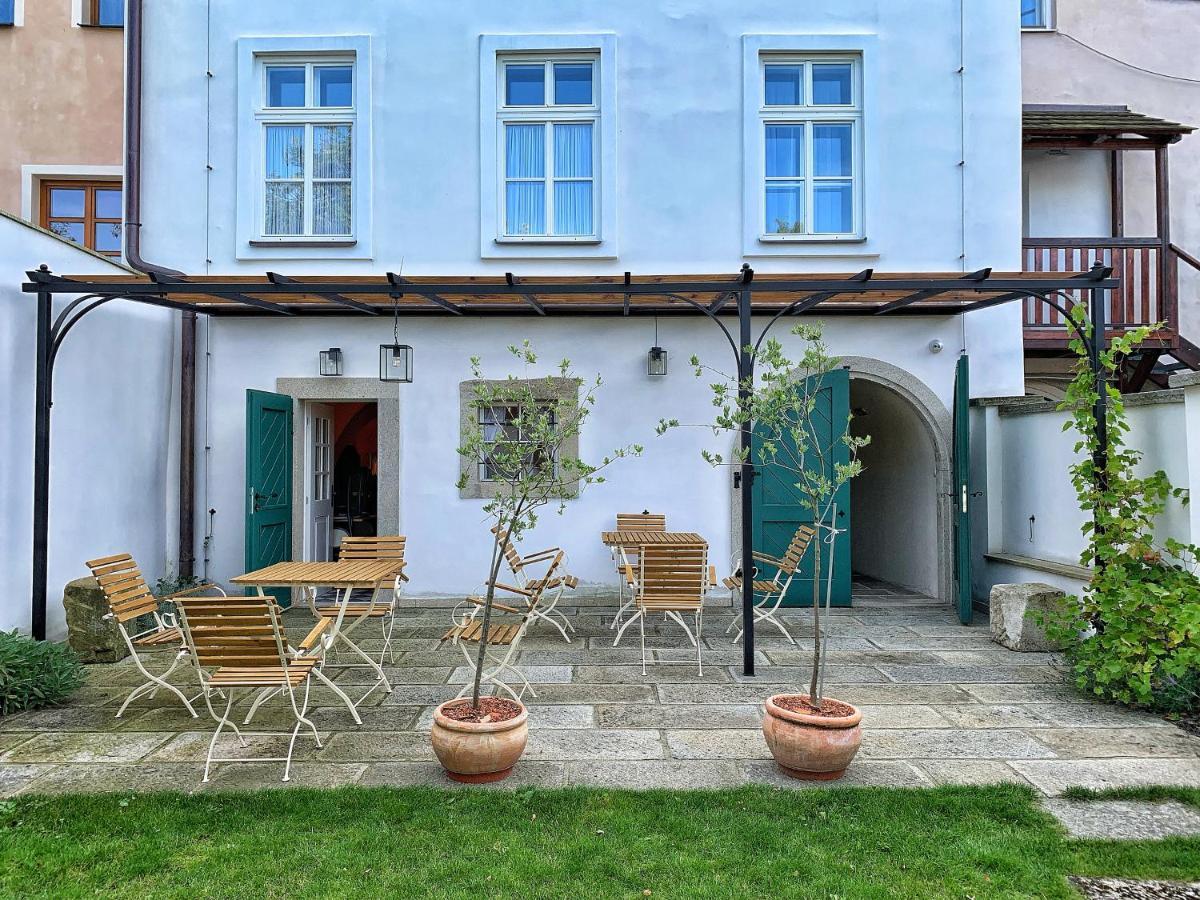 Penzion Secese Telc Bagian luar foto